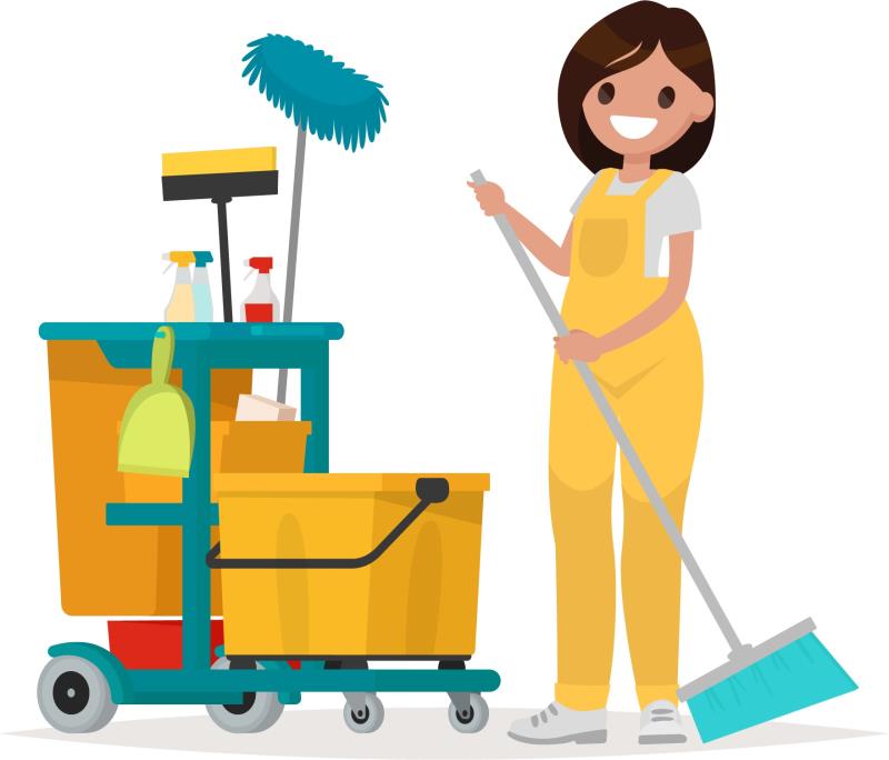 خدمات نظافت منزل و ساختمان
