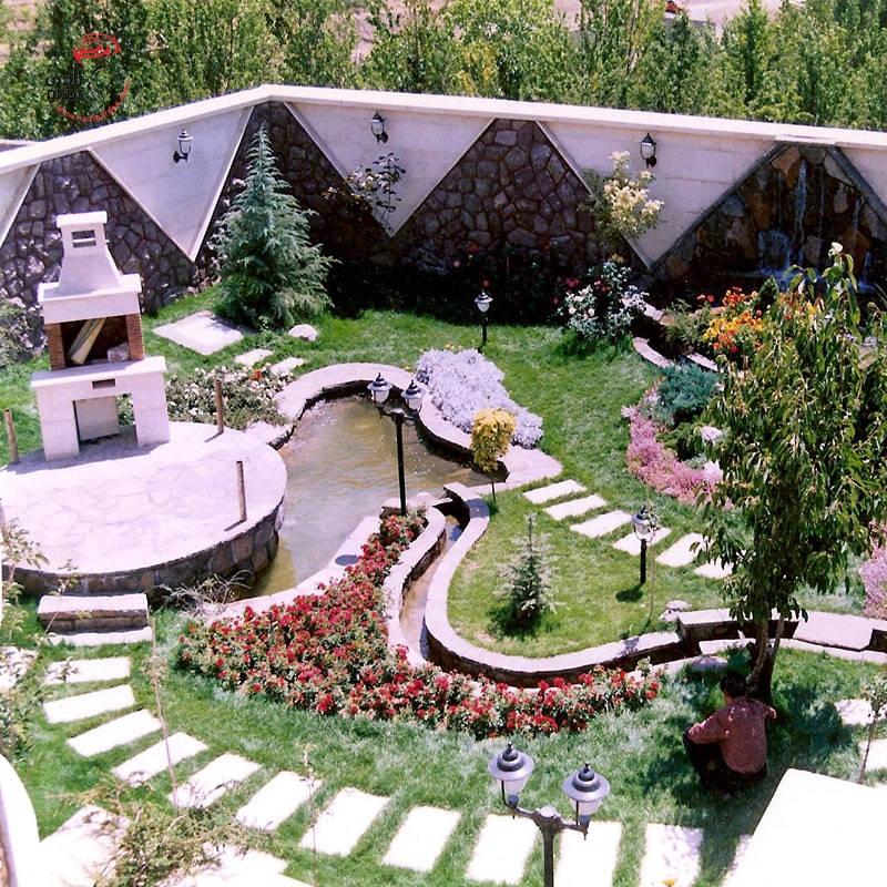 نمای محوطه